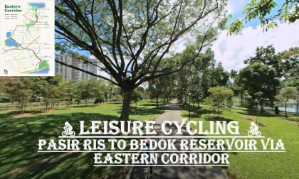 Pasir Ris to Bedok Reservoir via Eastern Corridor  | 🚴🏻♀️Leisure Cycling 🚴🏻♀️ | VR Video Pasir Ris to Bedok Reservoir via Eastern Corridor  | 🚴🏻♀️Leisure Cycling 🚴🏻♀️ | VR
