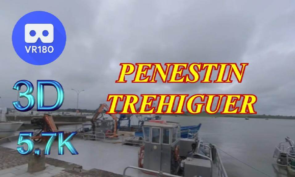 VR180 3D - PAYSAGE DE BRETAGNE - TREHIGUIER Commune de pénestin