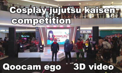 Cosplay competition Jujutsu kaisen solo baru mall