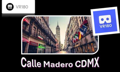Centro Historico Calle Madero #VR180 #VR3D Centro Historico Calle Madero #VR180 #VR3D
