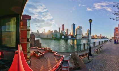 The Power of K-LOG - Sunset on East River | Shot on Q3 Ultra VR180 VR Video The Power of K-LOG - Sunset on East River | Shot on Q3 Ultra VR180 VR