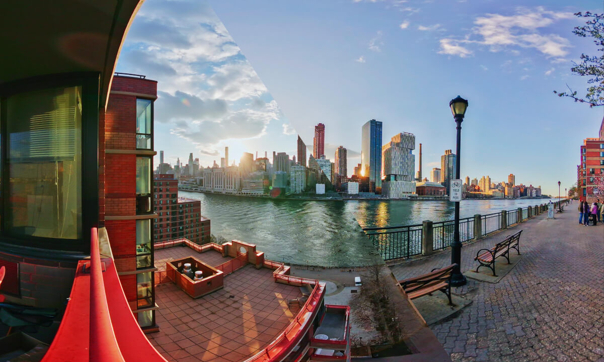 The Power of K-LOG - Sunset on East River | Shot on Q3 Ultra VR180