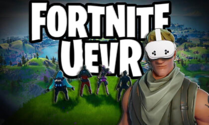 Fortnite 1st person 6 D.O.F VR with UEVR Gameplay & Tutorial