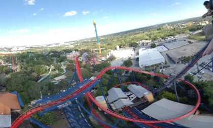 SheiKra roller-coaster at Busch Gardens Tampa FL. 360° video. Riding with my older brother...who doesn't like roller-coasters haha SheiKra roller-coaster at Busch Gardens Tampa FL. 360° video. Riding with my older brother...who doesn't like roller-coasters haha