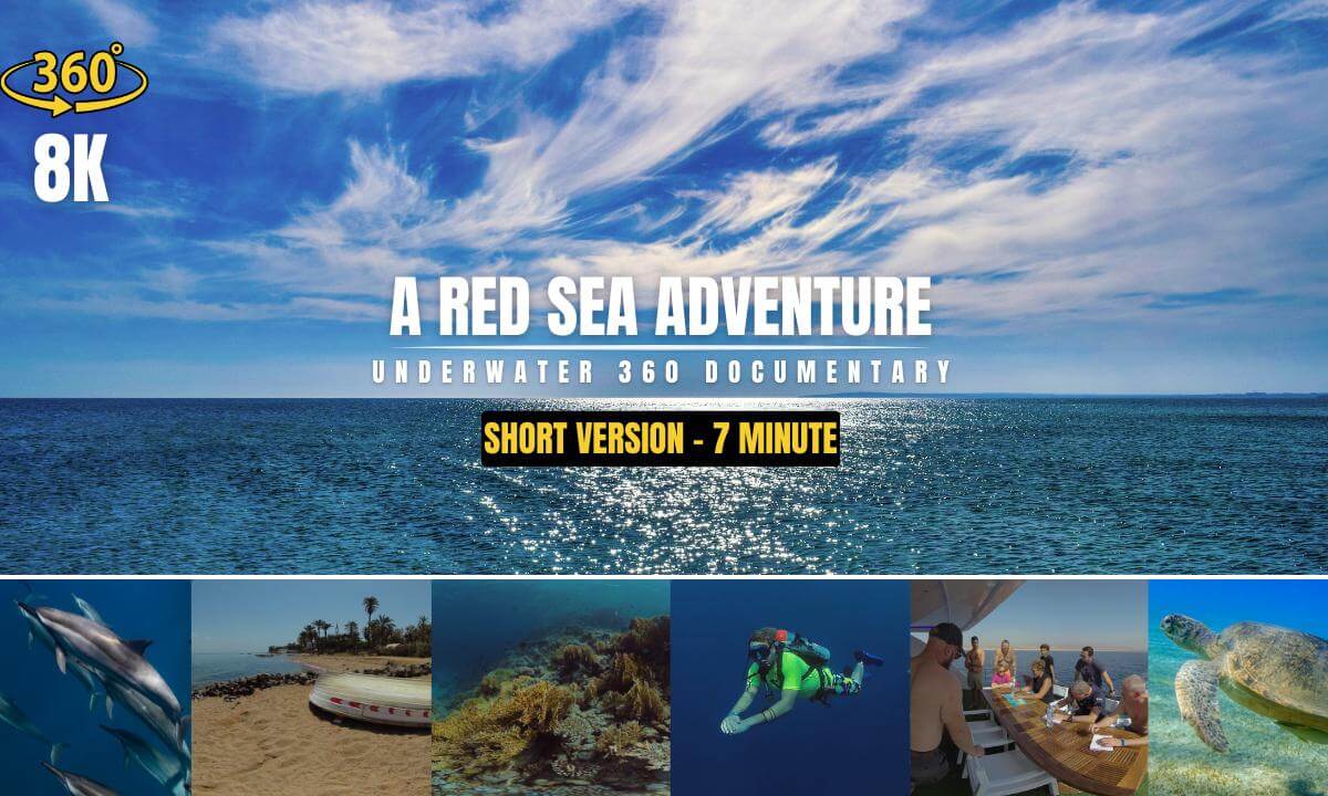 A Red sea adventure 360 / 8K / VR / 7 minute version