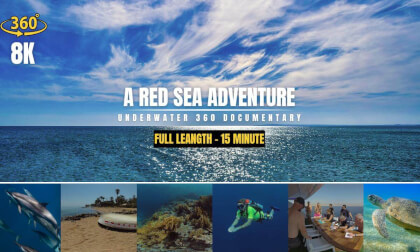 A Red sea Adventure 360 / 8K / VR / 15 minute (Full length) VR Video A Red sea Adventure 360 / 8K / VR / 15 minute (Full length) VR