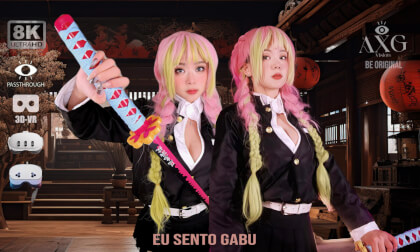 [8K 3DMR]Eu Sento Gabu Dance| Passthrough for Quest MR | Be Original