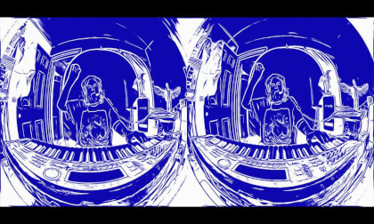 3D 180 "Blue Noodles" - National Electrophonic Rupert Chappelle -108