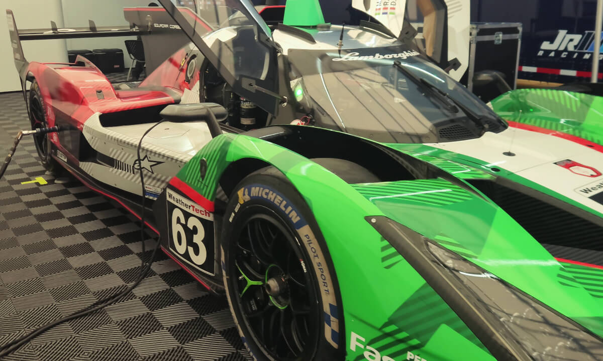 Lamborghini SC63 technic model by Nifeliz next to the real thing!!!