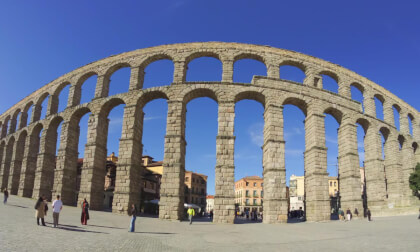Segovia Aqueduct 8K 180VR Topaz version VR Video Segovia Aqueduct 8K 180VR Topaz version VR