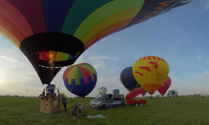 Hot Air Balloon RIde - Mondial Air Balloon in France /  360° FULL MOVIE VR Video Hot Air Balloon RIde - Mondial Air Balloon in France /  360° FULL MOVIE VR
