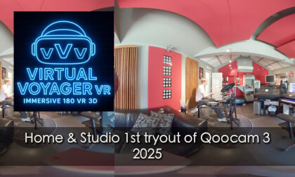 Home and Studio tryout 3D 180VR VR Video Home and Studio tryout 3D 180VR VR