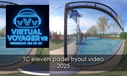 TC eleveN padel club tryout VR Video TC eleveN padel club tryout VR