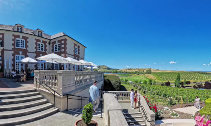 Wine Tasting at Domaine Carneros Chateau 8K 360 Topaz version VR Video Wine Tasting at Domaine Carneros Chateau 8K 360 Topaz version VR