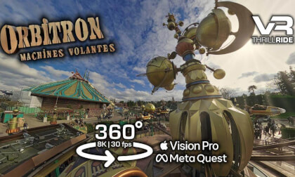 Blast Off! 360° 8K Orbitron VR Thrillride - Disneyland Paris onride POV Qoocam 3 Ultra VR Video Blast Off! 360° 8K Orbitron VR Thrillride - Disneyland Paris onride POV Qoocam 3 Ultra VR
