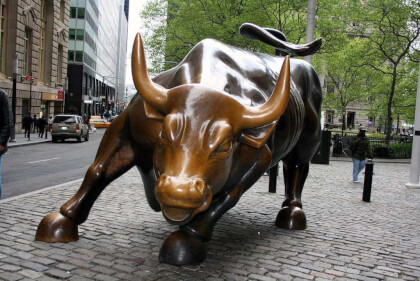 Bull on the Wall Street, New York City Bull on the Wall Street, New York City