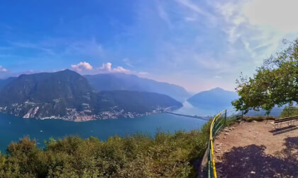 View from San Salvatore 8K 360VR Topaz version VR Video View from San Salvatore 8K 360VR Topaz version VR