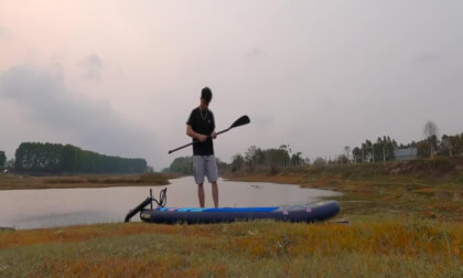 River boating Test VR Video River boating Test VR