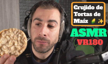 ASMR VR180 Comiendo Tortas de Maíz | Sonidos Inmersivos y Crujidos Cercanos