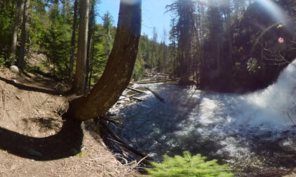 Waterfall on Deer Creek Waterfall on Deer Creek