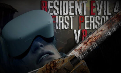 Resident Evil 4 Remake 1st Person VR Gameplay & Tutorial