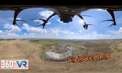 DJI Mavic 3 + Insta360 X3 | 360° 8K Drone Flight – Mysterious Structures Near Cronberry (Scotland) VR Video DJI Mavic 3 + Insta360 X3 | 360° 8K Drone Flight – Mysterious Structures Near Cronberry (Scotland) VR