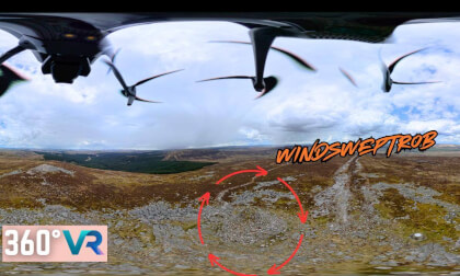Insta 360° X3 DJI Mavic 3 Flight to the Cairn Table VR Video Insta 360° X3 DJI Mavic 3 Flight to the Cairn Table VR