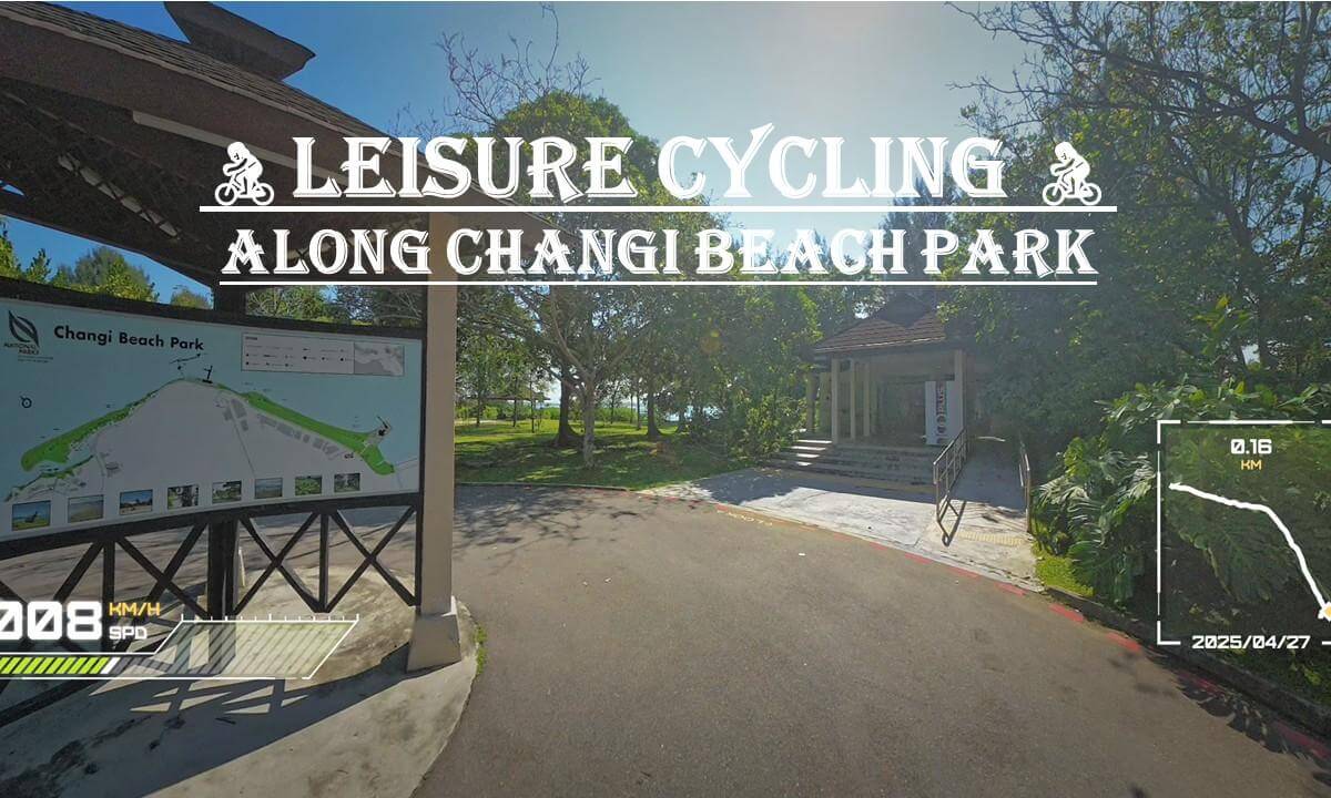 Scenic Bike Ride Along Changi Beach Park | 🚴🏻♀️Leisure Cycling 🚴🏻♀️ |