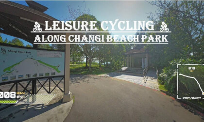 Scenic Bike Ride Along Changi Beach Park  | 🚴🏻♀️Leisure Cycling 🚴🏻♀️ | VR Video Scenic Bike Ride Along Changi Beach Park  | 🚴🏻♀️Leisure Cycling 🚴🏻♀️ | VR