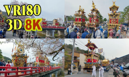 Takayama spring festival in Japan VR Video Takayama spring festival in Japan VR