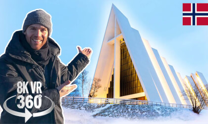 The Amazing Arctic Cathedral - Guided Tour - 8K 360 VR Video! The Amazing Arctic Cathedral - Guided Tour - 8K 360 VR Video!