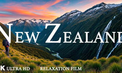 New Zealand 4K – Relaxing Scenery & Hidden Gems with Calming Music VR Video New Zealand 4K – Relaxing Scenery & Hidden Gems with Calming Music VR