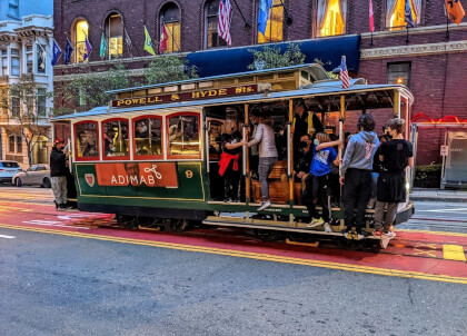 San Francisco Trolley Cable Car San Francisco Trolley Cable Car