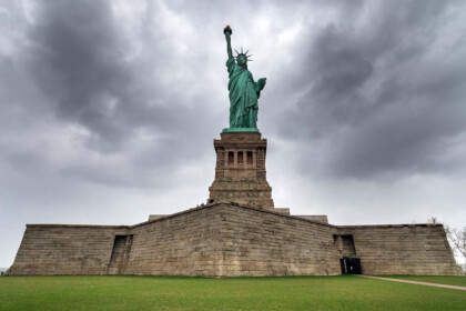 Statue of Liberty up close New York City,  Manhattan Statue of Liberty up close New York City,  Manhattan
