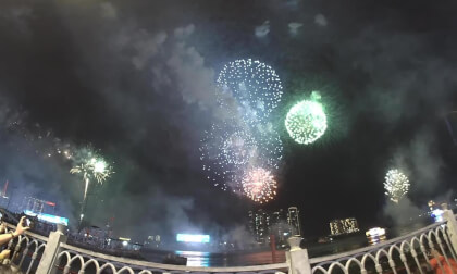 [VR180] Vietnam Reunification Day - 30.4.2025 - Fireworks