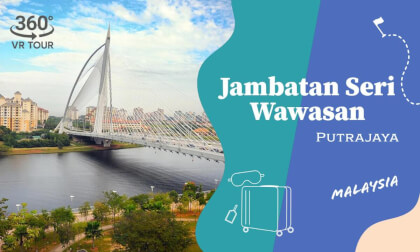 360 VR tour  Seri Wawasan Bridge Putrajaya Malaysia VR Video 360 VR tour  Seri Wawasan Bridge Putrajaya Malaysia VR