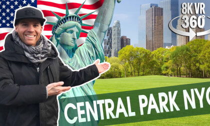 NYC Central Park - Guided Tour - 8K 360 VR Video! NYC Central Park - Guided Tour - 8K 360 VR Video!