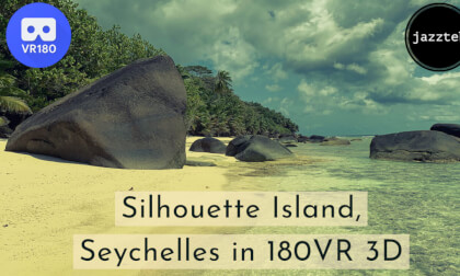 [VR180] Scenery of Silhouette Island, Seychelles in Stereoscopic 180 VR | My Music, My Travel