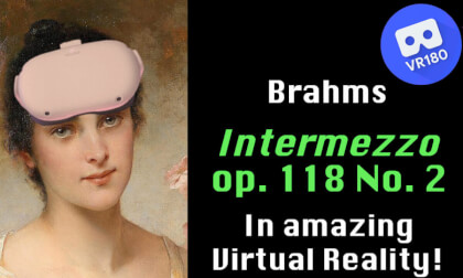 Brahms -- Intermezzo, op.  118 No.  2. [8K]