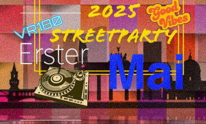First Mai 2025 Streetparty in Berlin VR Video First Mai 2025 Streetparty in Berlin VR