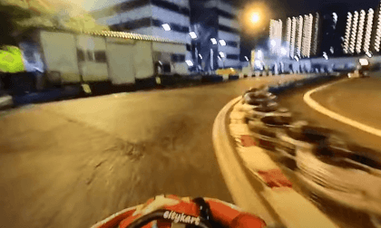 CITY KART (Helmet Viewpoint) [4K 50fps VR180]