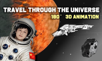 Travel through the universe Travel through the universe