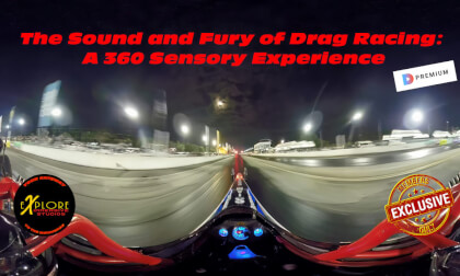 Fuel Dragster Drag Racing in Fast Motion 360 Fuel Dragster Drag Racing in Fast Motion 360