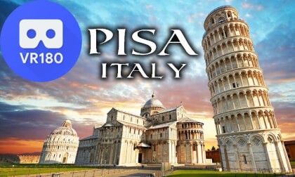 8K VR180 - Leaning Tower of Pisa and Square of Miracles 8K VR180 - Leaning Tower of Pisa and Square of Miracles