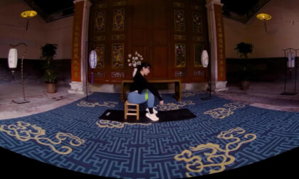 Sitting Leg Abduction - Little Pepper Fat Burning Strategy Peach Hip Series - Episode 14 VR Video Sitting Leg Abduction - Little Pepper Fat Burning Strategy Peach Hip Series - Episode 14 VR