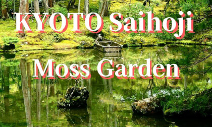Kyoto: Saihoji Moss Temple "Steve Jobs' beloved Japanese garden" ,JAPAN Kyoto: Saihoji Moss Temple "Steve Jobs' beloved Japanese garden" ,JAPAN