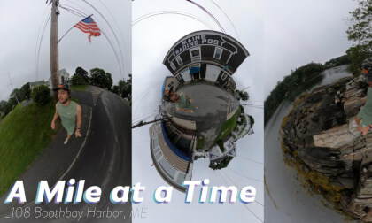 A Mile At A Time 108 // Boothbay Harbor ME A Mile At A Time 108 // Boothbay Harbor ME