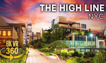 Iconic 360 High Line Views - NYC USA - 8K 360 VR Video! VR Video Iconic 360 High Line Views - NYC USA - 8K 360 VR Video! VR