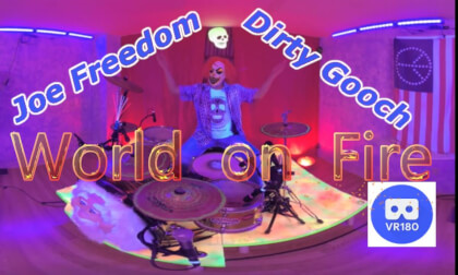 Settings, Transform, +7.5 Horizontal Offset. World on Fire by Dirty Gooch and Joe Freedom VR Video Settings, Transform, +7.5 Horizontal Offset. World on Fire by Dirty Gooch and Joe Freedom VR