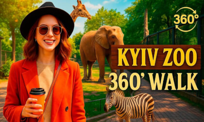Insta 360 x4 A Day at Kyiv Zoo 360° Animal Walk Insta 360 x4 A Day at Kyiv Zoo 360° Animal Walk